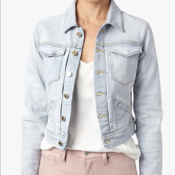 7 For All Mankind Jackets & Blazers - 2[7ForAllMankind] Cropped light denim jacket